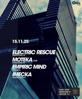 Melting Sound Invite Electric Rescue Et Moteka (Live)