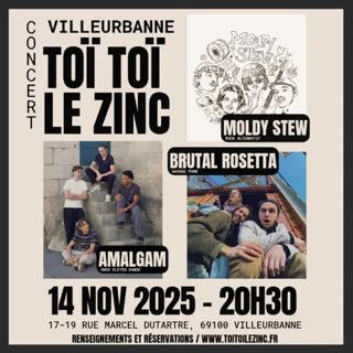 Amalgam + Brutal Rosetta + Moldy Stew