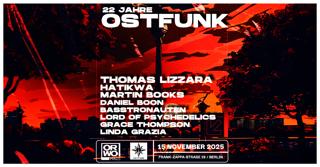 22 Jahre Ostfunk W./ Thomas Lizzara, Martin Books, Hatikwa, Daniel Boon, Basstronauten Uvm
