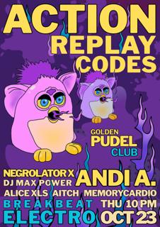 Action Replay Codes: Breakbeat Rave