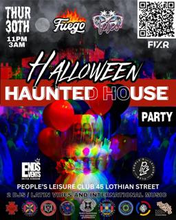 Fuego Halloween Party: Teteo Haunted House