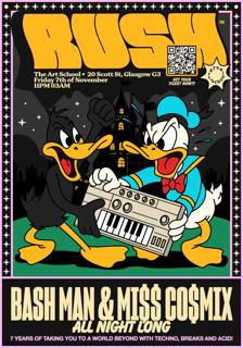 Rush W/ Bash Man & Mi$$ Co$Mix All Night! (Free Before Midnight Tickets)