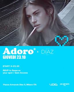 Adoro X Spazio Diaz