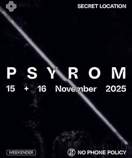Psyrom Weekender 16.11 / Dasha Rush, Sandrien, Oceanic, Jp Enfant, Varuna Agosti, Jephta