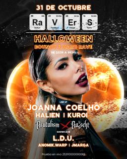 Ra.V.Er.S Halloween - Joanna Coelho + Kuroi + Halien + L.D.U. + Brutalism X Basseht Showcase