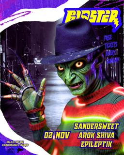 Blaster: Sandersweet, Arok Shiva, Epileptik