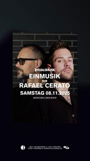 Rituals 4 Years With Einmusik B2B Rafael Cerato