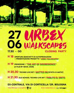 Urbex Walkscapes Open Air Party