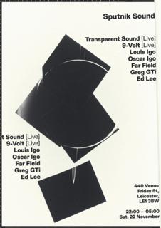 Sputnik Sound Presents: Transparent Sound (Live)