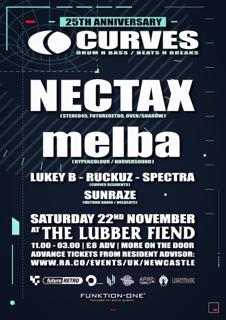 Curves Presents - 25Yrs - Nectax, Melba