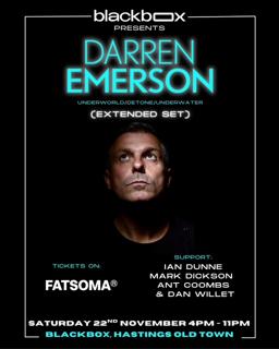 Blackbox Presents: Darren Emerson