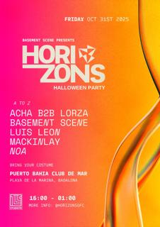Basement Scene Presents: Horizons Barcelona