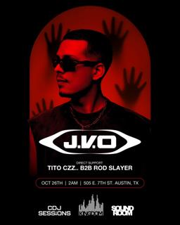 Kingdom And Cdj Sessions Present Saturday After Hours: J.V.O