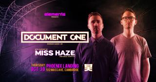Elements - Document One (Shogun Audio -Uk) + Miss Haze (Dnb Girls)