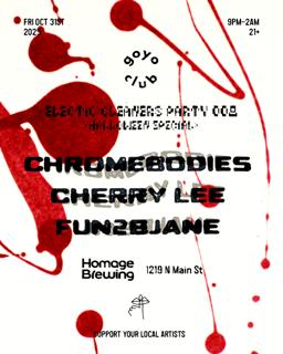 Goyo Club Presents Electric Cleaners Party 008 - Halloween Special