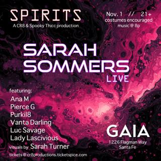 Spirits With Sarah Sommers