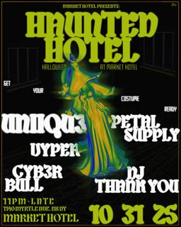Haunted Hotel: Market Hotel Halloween Party