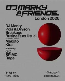 Dj Marky & Friends: London 2026