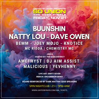 Sd Union With Buunshin + Natty Lou + Dave Owen