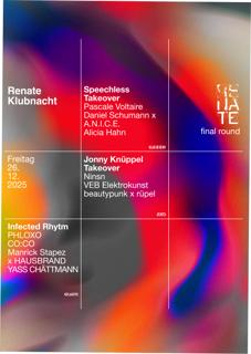 Final Round W Alicia Hahn, Pascale Voltaire, Phloxo, Manrick Stapez, Yass Chättmann, Ninsn