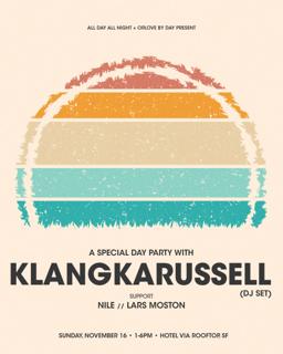 Klangkarussell Dj Set Rooftop