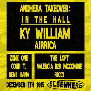 Ky William, Airrica, Cour T., Beni Hana, Valencia B2B Mccombie (Surreal Nyc), Ricci
