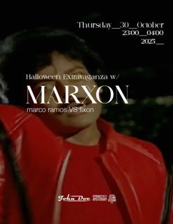 Amsterdam Techno Sessions - Halloween Night With Marxon (Marco Ramos Vs Fixon)