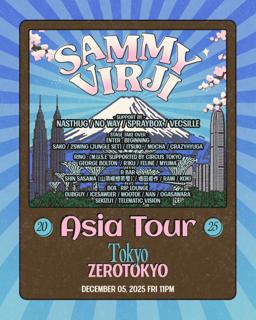 Sammy Virji Asia Tour 2025