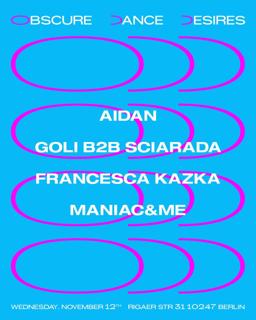 Obscure Dance Desires