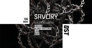 (5€) Savory - Techno Every Thursday