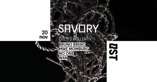 (5€) Savory - Techno Every Thursday