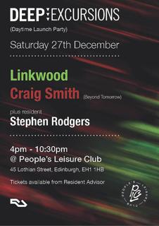 Deep Excursions (Daytime Launch): Linkwood & Craig Smith