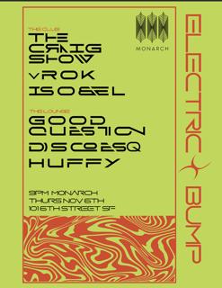 Electric Bump! Downtown First Thursdays Afterparty