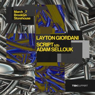 Teksupport: Layton Giordani, Script B2B Adam Sellouk