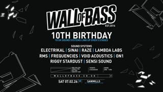 Wall Of Bass - 10Th Birthday