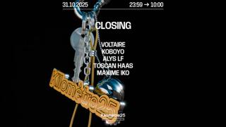 Kilometre25 Closing: Halloween Xxl