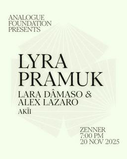 Analogue Foundation Presents Lyra Pramuk (Live)