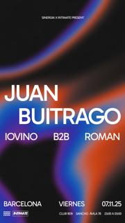Sinergia X Intimate Pres. Juan Buitrago, Roman B2B Iovino