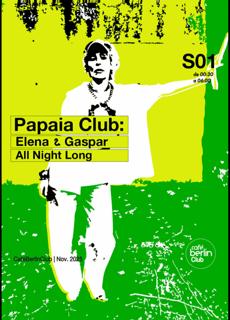 Papaia Club: Gaspar Elena - All Night Long