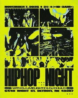 Hiphop Night: Dj Limelightz & Dj Chulo (Club Bangers All Night)