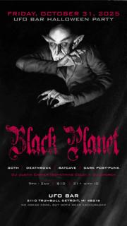 Something Cold Presents: Black Planet - Ufo Bar Halloween Party