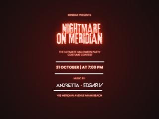 Nightmare On Meridian: Halloween With Andretta + Edgar V