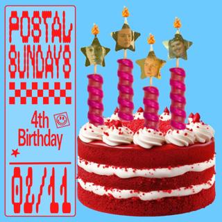 Postal 4Th Birthday: Dv60, Grüve, Lara Sinclair & Ji_2001