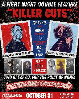 Fight Night - 'Killer Cuts' Halloween Party - Free Entry