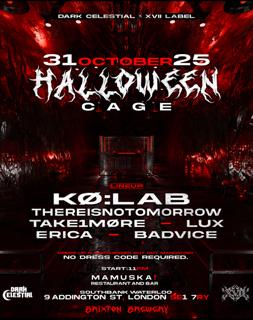 Xvii X Dark Celestial -  Halloween Cage:     Ko:Lab