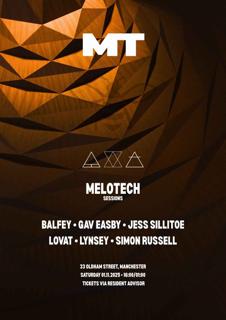 Melotech Sessions At 33 Oldham Street