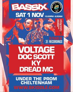 Bassix X Twisted Tempo: Voltage, Doc Scott, Dread Mc