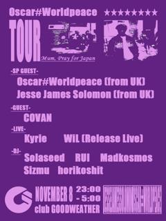 Oscar #Worldpeace Tour