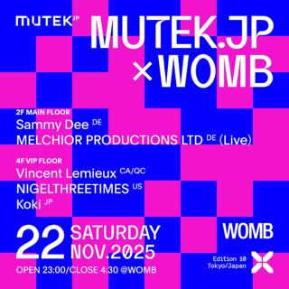 Mutek.Jp × Womb