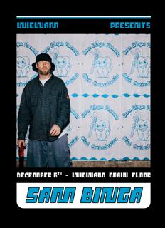 Wigwam Presents: Sam Binga
